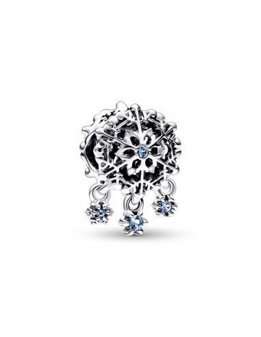 Charm a goccia con fiocco di neve