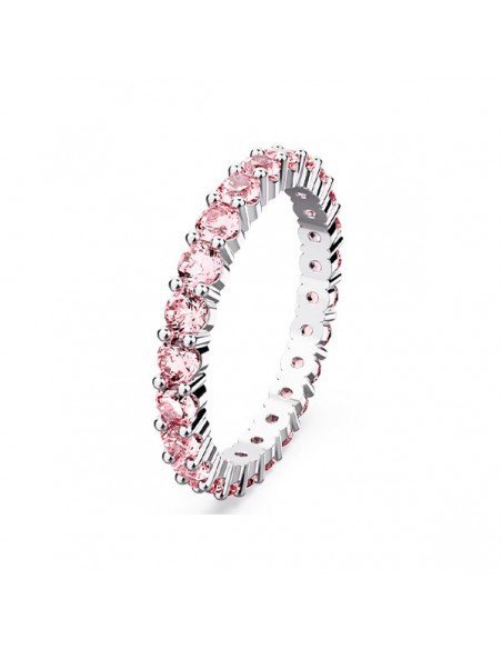 Swarovski Anillo Matrix, Redondo, Rosa, En Rodio en samparfums.es