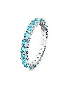 Swarovski Anillo Matrix, Redondo, Azul, En Rodio en samparfums.es 2