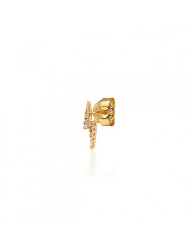 Agatha Piercing Puce Eclair Crystal in tonalità oro.