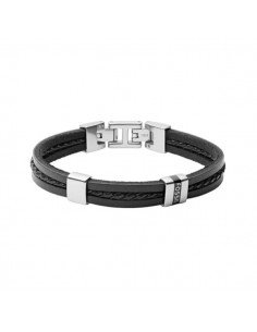 Fossil Pulsera Multihebra Leather Essentials Cuero en samparfums.es