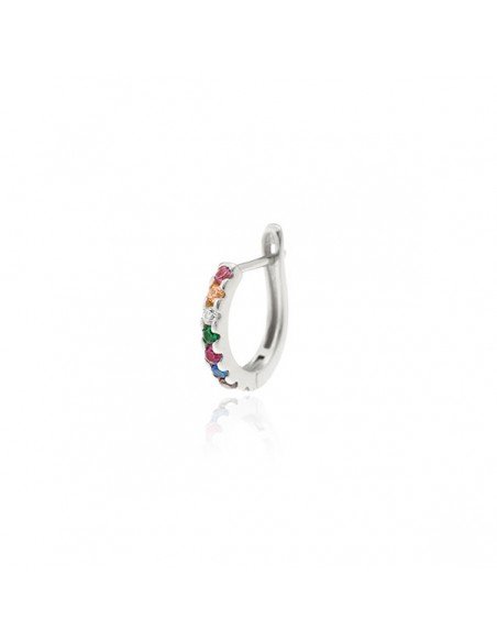 Agatha Pendelleuchte Paris Mini ColorFul mit mehrfarbigen Steinen.