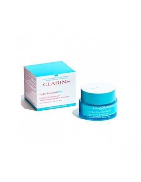 Crème Riche Hydra Essetiel de Clarins.