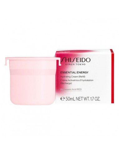 Recarga de Hidratante para o Dia da Energia Essencial Shiseido.
