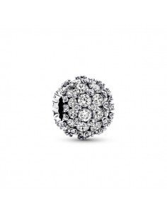Pandora Charm Round Glitter Pave