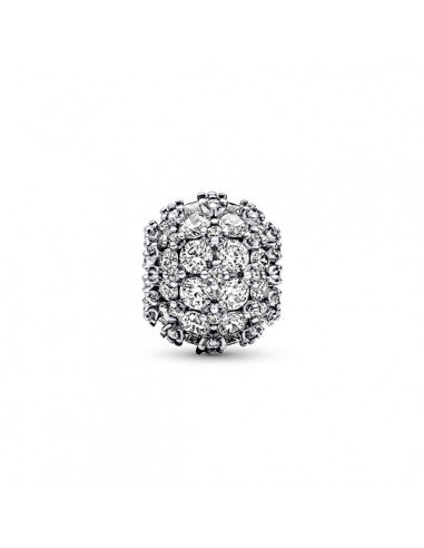 Pandora Charm Round Glitter Pave