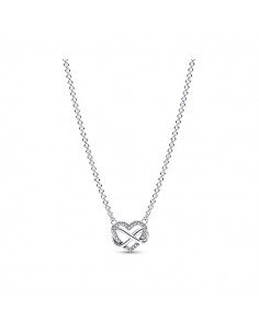 Pandora Infinity Heart Necklace Brilliant.