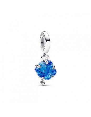 Pandora Charm Colgante Árbol Familiar Cristal Murano Azul en www.samparfums.es