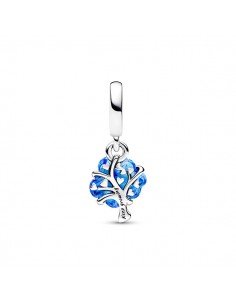Pandora Charm Colgante Árbol Familiar Cristal Murano Azul en www.samparfums.es 2