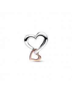 Pandora Infinity Heart Charm Two Tone Filigree. 2
