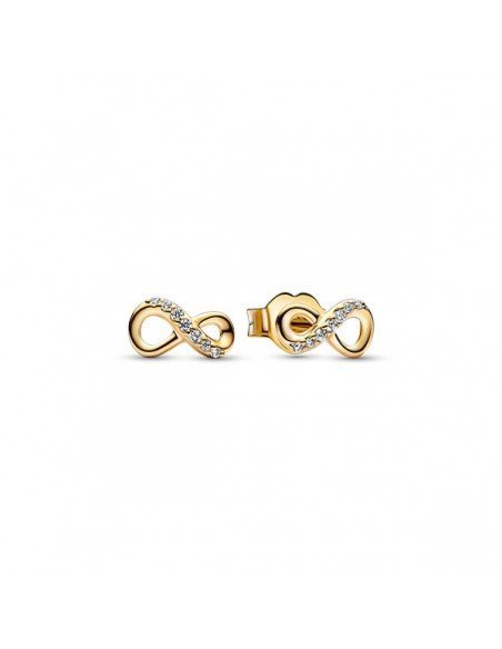 Pandora Shine Pendiente Botón Infinito en www.samparfums.es