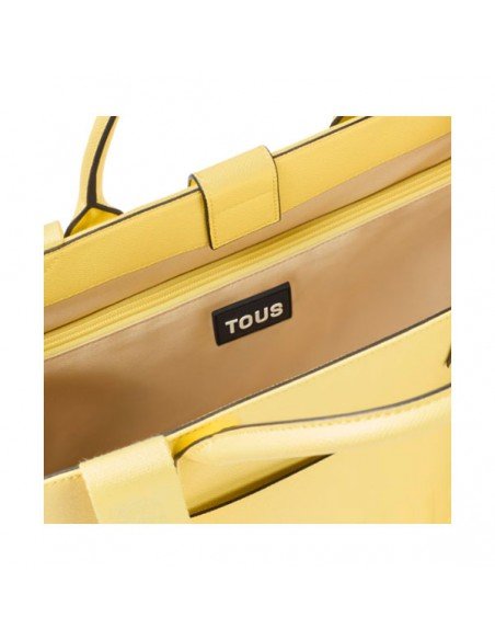 Tous Shopping Large Bag Amaya Yellow Tous La Rue