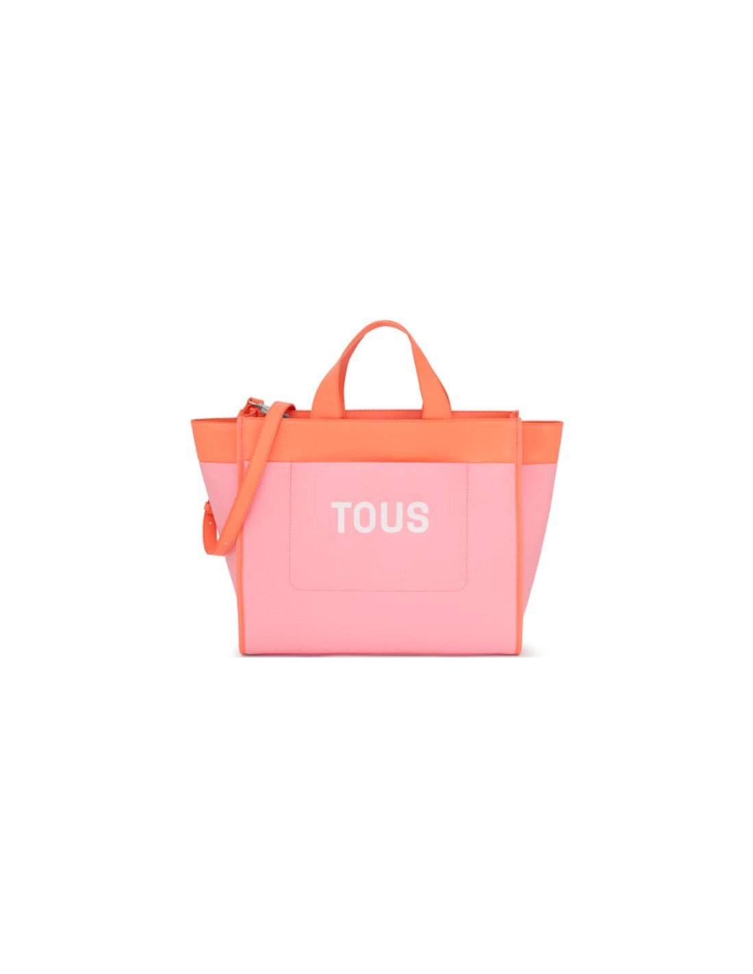 Tous Pink and Orange Tous Maya Carrycot Bag
