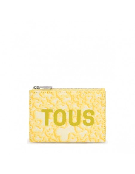 Tous wallet card holder yellow Kaos Mini Evolution - Sam