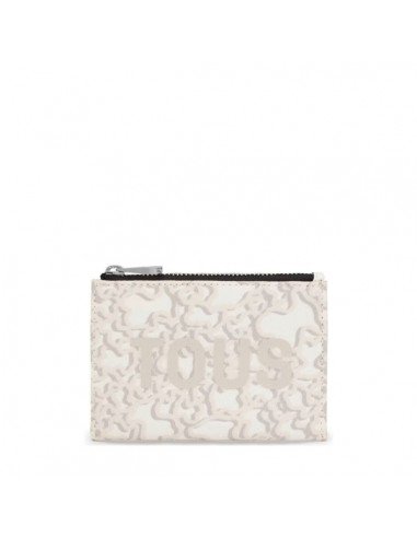 Tous Kaos Mini Evolution gray card holder purse - Sam Parfums