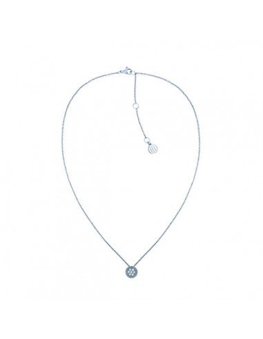 Tommy Hilfiger - Collier bleu glacier avec pendentif