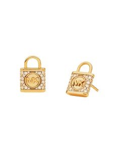 Michael Kors Pendientes Candado Con Circonitas en www.samparfums.es