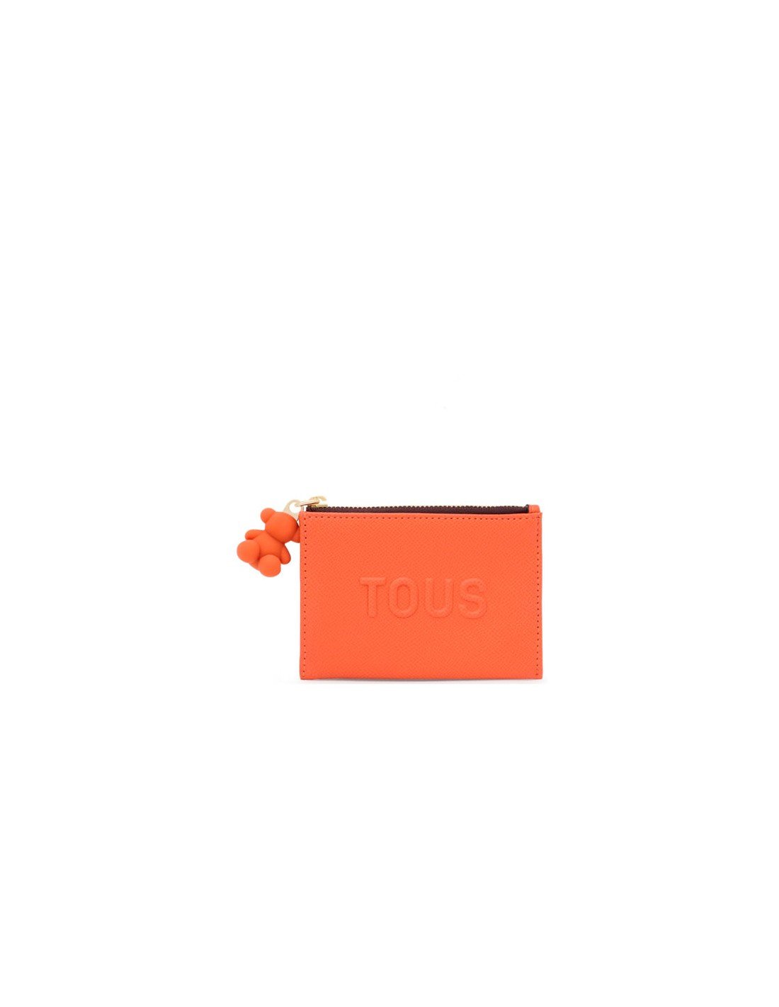 Tous Orange La Rue New Wallet Card Holder Orange