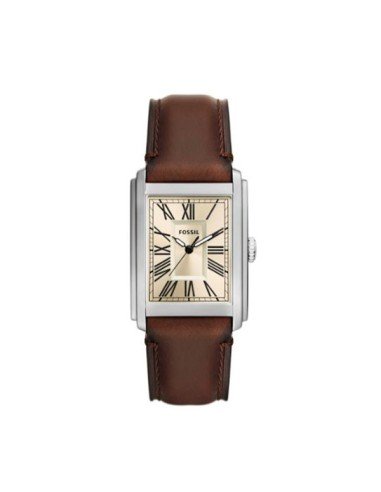 Fossil - Montre en cuir Carraway - Marron