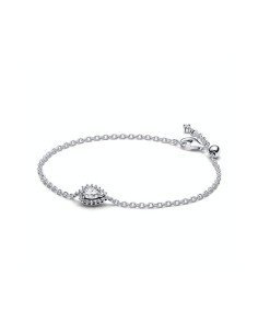 Pandora Damenarmband Halo Birnenschliff glänzend