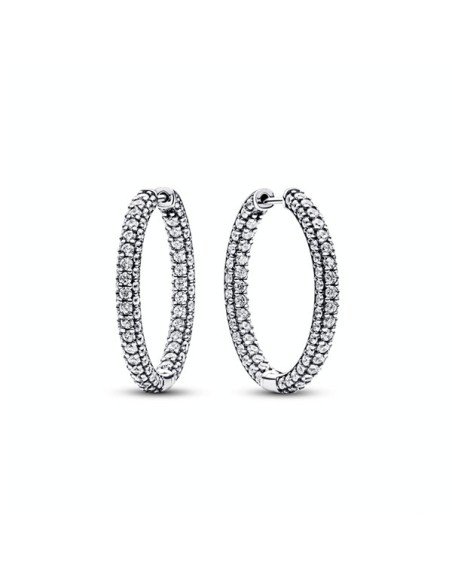Pandora Créoles fines avec rangée de pavés