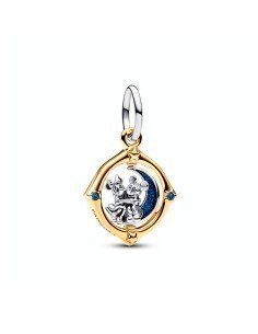 Pandora Charm Mickey Maus und Minnie Maus Swivel Mond