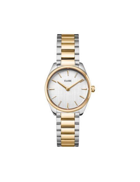 CLUSE FÉROCE MINI DAMENUHR IN GOLD UND SILBER RF CW11708