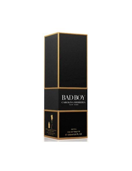 Carolina Herrera Bad Boy Eau de toilette ricarica di profumo
