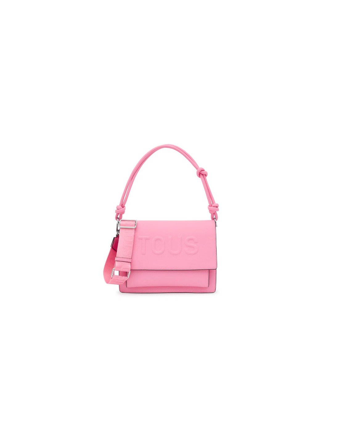 Tous Audree medium shoulder bag in pink from the La Rue New collection