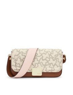 Tous Bandolera Mediana Beige Kaos Icon