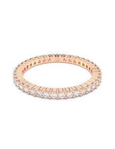 Anel Swarovski Vittore em ouro rosa