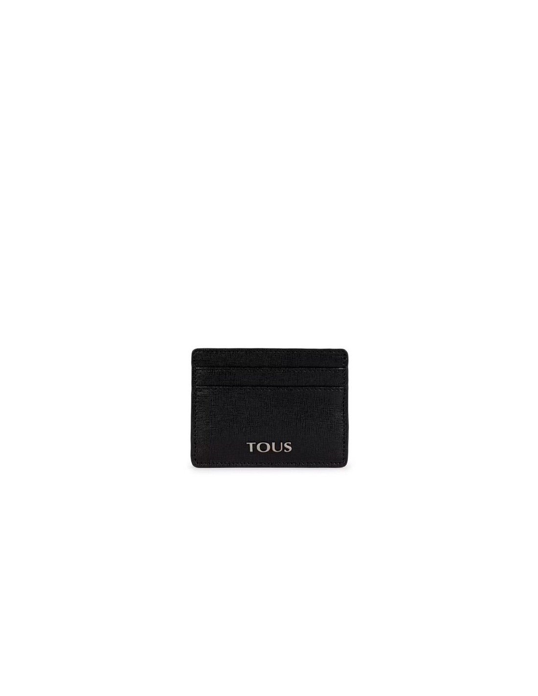 Tous leather card holder in black from the New Berlin collection