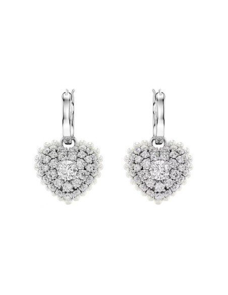 Swarovski Ohrringe in Herzform aus der Kollektion Hyperbola