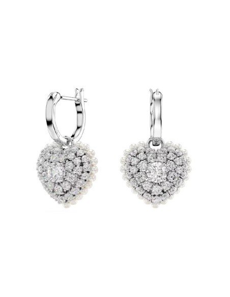Pendientes con forma de corazón de Swarovski  de la colección Hyperbola