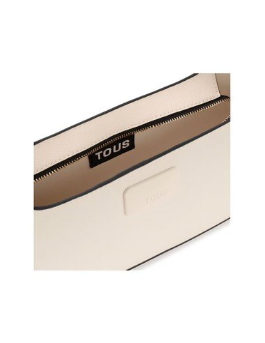 Tous sac à bandoulière beige de la collection Lucia