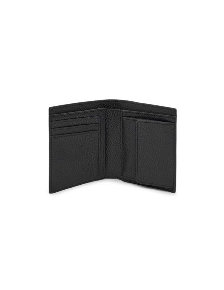 Tous Red Wallet Tous black leather flap wallet from the Mirada collection