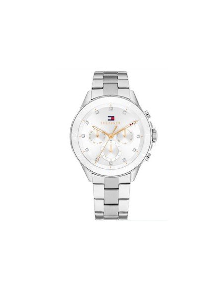 TOMMY HILFIGER MELLIE VERSILBERTE MULTIFUNKTIONSUHR RF 1782707