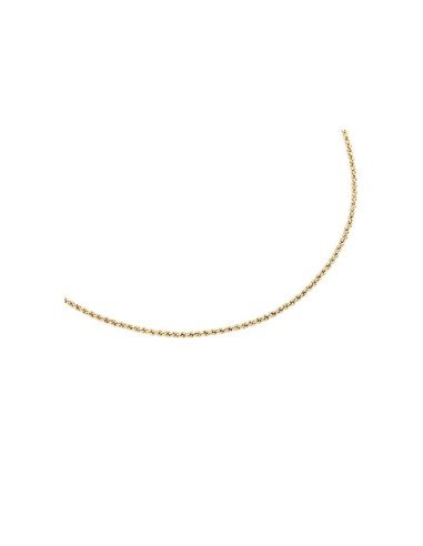 COLLIER MIDI AGATHA LONG CORDON AVEC FINITIONS DORÉES
