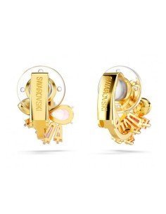Acquista gli orecchini a clip con pietre preziose Swarovski Gold Tone - Elegance and Sparkle | Sam Parfums 2