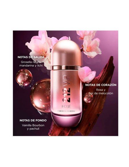 Comprar 212 VIP Rose Elixir Eau de Parfum para Mulher - Exclusividade e Elegância - Sam Parfums