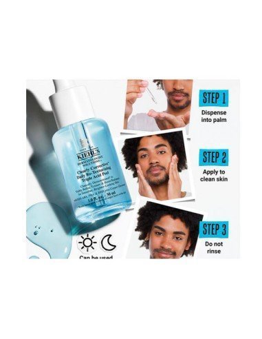 Compra Kiehl's Clearly Corrective Peel - Suero Exfoliante Iluminador | Sam Parfums