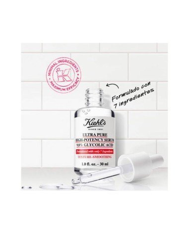 Compra Kiehl's Ultra Pure Glycolic Acid Serum - Exfoliación y Renovación | Sam Parfums