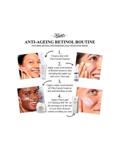 Compra Kiehl's Retinol Skin-Renewing Daily Micro-Dose Serum - Suero Facial Anti-Edad | Sam Parfums