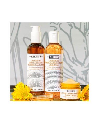 Kiehl's Calendula Deep Cleansing Foaming Face Wash - Gentle Facial Cleanser | Sam Parfums kaufen