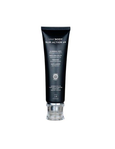 UNICBODY SLIM ACTION x4, Schlankheitsbehandlung für den Körper, straffendes Gel, Anti-Cellulite-Gel, reduziert Fett, formt die S