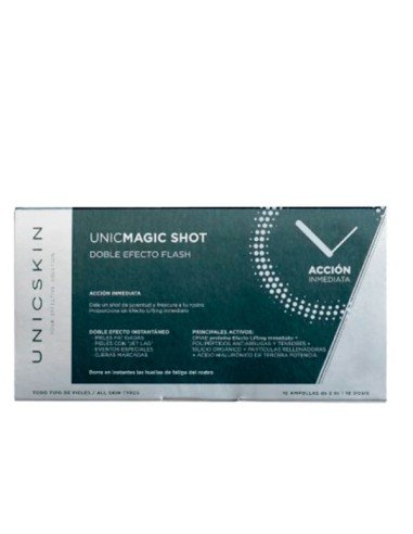 UNICMAGIC SHOT - 10 Flash Beauty Ampullen für einen sofortigen Glow
