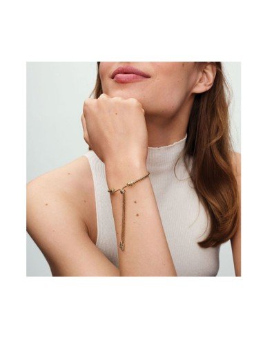 Acquista il bracciale scorrevole con borchie Pandora Shine - Eleganza moderna | Sam Parfums