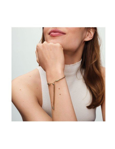 Acquista il bracciale scorrevole con borchie Pandora Shine - Eleganza moderna | Sam Parfums