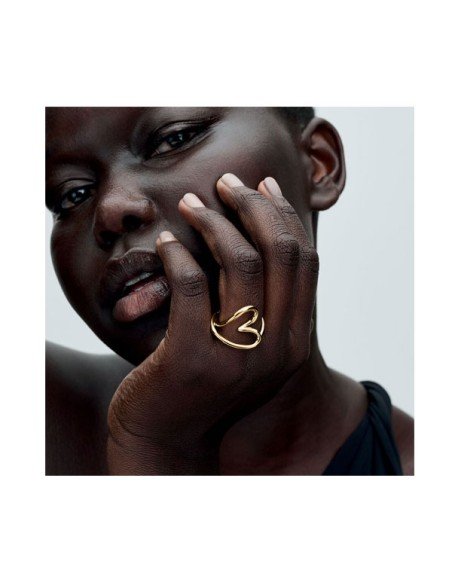Acquista l'anello Pandora Shine Organic Shape Heart - Love and Elegance | Sam Parfums