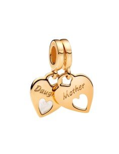 Pandora Shine Charm Doppelherz-Anhänger - Raffinierte Eleganz | Sam Parfums